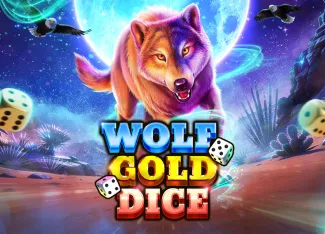 Wolf Gold Dice - JFGAMING